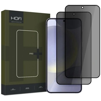 Дискретно закалено стъкло Hofi Anti Spy Glass Pro+ за Samsung Galaxy S25 [2 PACK]