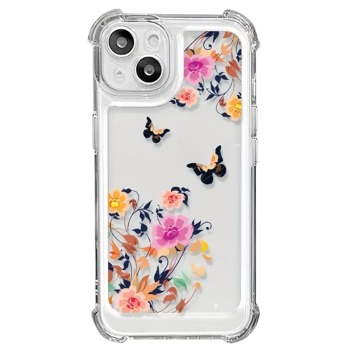 Силиконов кейс за Samsung Galaxy A15 5G - Поляна с пеперуди