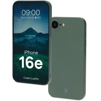 Кейс Bizon Case Lupka за iPhone 16e - Зелен