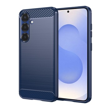 Кейс Techsuit Carbon за Samsung Galaxy S25 - Син